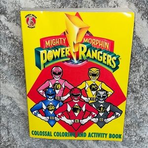 Mighty Morphin Power Rangers Colossal ColoringBook